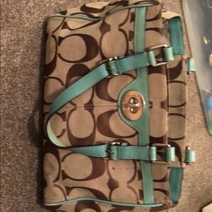 Authentic used Coach purse